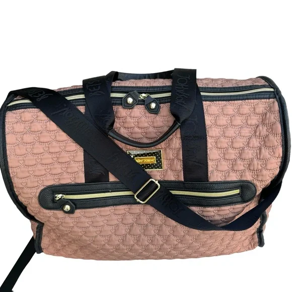 Betsy Johnson Quilted Travel Baby Duffle Bag - Picture 5 of 16